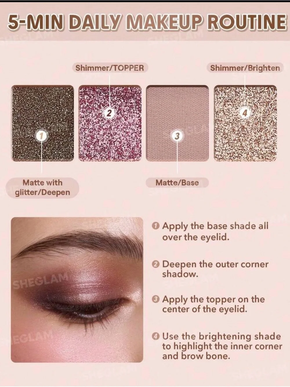 🦄New SheGlam Eyeshadow